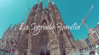 Inside La Sagrada Familia Barcelona 2017  4K Video [upl. by Moneta]