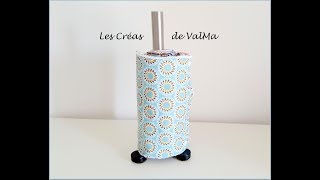 Essuietout réutilisable lavable  Paper towels reusable washable  Tuto couture ValMa Créas [upl. by Nylorak354]