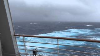 Cruise Ship in Bermuda Triangle Storm [upl. by Ybreh]