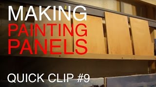 How to make Oil Painting Panels [upl. by Noret136]