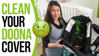 Nasty How to Clean your Doona Car Seat  Stroller [upl. by Enerod303]