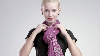 How to Tie a Scarf 4 Scarves 16 Ways [upl. by Irwinn268]