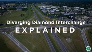 Diverging Diamond Interchanges DDI Explained [upl. by Mcquoid]