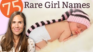 75 Rare Girl Names that are Simply Stunning  NAMES amp MEANINGS [upl. by Amy]