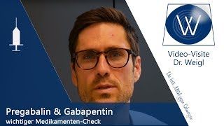 Medikamente Pregabalin Gabapentin amp Carbamazepin bei Schmerzen  Antikonvulsiva Antiepileptika [upl. by Robin]