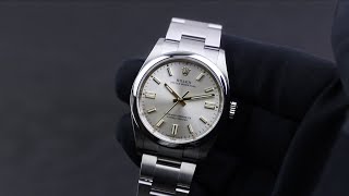 Rolex Oyster Perpetual 36 126000 Silver Dial 2020 Novelty [upl. by Zeeba384]