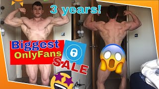 BIGGEST Bodybuilder onlyfans sale  3 year anniversary [upl. by Eixor803]