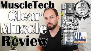 Clear Muscle Betator Supplement by MuscleTech Review [upl. by Aseyt]