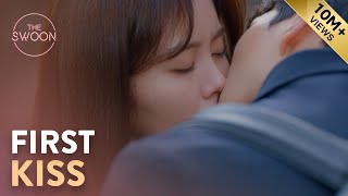 Kim Sohyun and Song Kang’s first kiss  Love Alarm Ep 1 ENG SUB [upl. by Llerdna395]