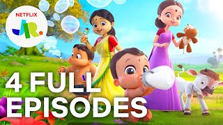 Mighty Little Bheem FULL EPISODES 14 💪 Season 1 Compilation 💪 Netflix Jr [upl. by Iahk]