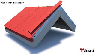 Gable Trim Installation Video [upl. by Kauffmann]