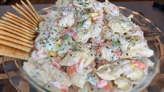 How to make Delicious Crab Salad [upl. by Leisam]