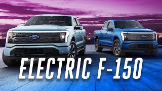 Ford reveals the new electric F150 Lightning truck [upl. by Triny375]