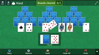 Microsoft Solitaire Collection TriPeaks  Hard  December 19 2022 [upl. by Davita111]