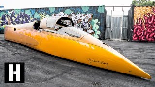 What has 2600HP and goes 460MPH LS Powered Landspeed Record Crusher [upl. by Reltuc]