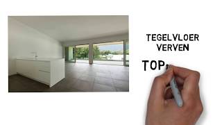 Tegelvloer Verven  Vloerverf Top3 Tips [upl. by Arlen]