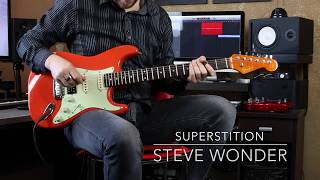 Superstition Steve Wonder guitar Cover Headrush [upl. by Jefferson]