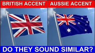 AUSTRALIAN AUSSIE ACCENT VS BRITISH ACCENT  Verbale Mondo [upl. by Breech157]