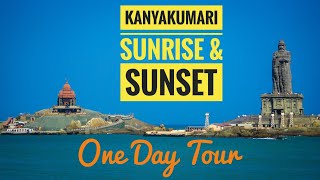 kanyakumari Sunrise amp SunsetTamilnadu India 1080p One Day Tour [upl. by Friede]