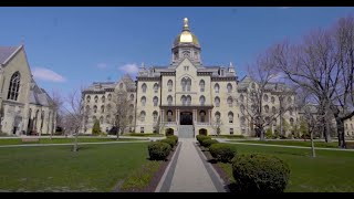 University of Notre Dame Campus Tour [upl. by Noruq]