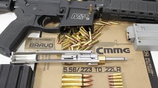 Shoot 22LR from your AR15 with CMMG conversion kit [upl. by Annoda]