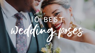 Wedding Photography My 10 Favorite Easy Wedding Poses [upl. by Assenay825]