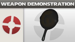 Weapon Demonstration Frying Pan [upl. by Ahsiemal]