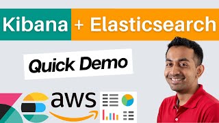 Kibana Dashboard with AWS ElasticSearch and CloudWatch DEMO [upl. by Giana]