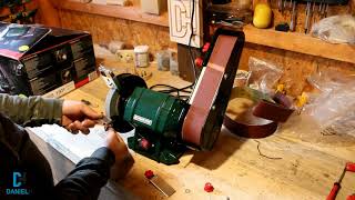 Parkside Bench Grinder with Belt Sander PSBS 240 C2 [upl. by Kirsten]