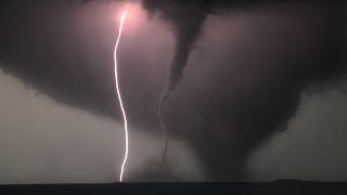 UNREAL TWIN TORNADOES amp Bead Lightning Strike [upl. by Mun]