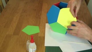 Large Paper Dodecahedron Tutorial [upl. by Malcom629]