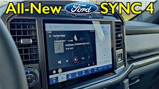 ALLNEW Ford SYNC 4 Infotainment System  2021 Review and Tutorial [upl. by Chastity]