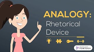 Analogy Rhetorical Device [upl. by Scheers]