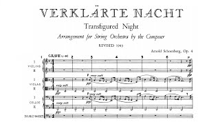 Arnold Schoenberg  Verklärte Nacht for string orchestra Op 4 [upl. by Cuthbertson]