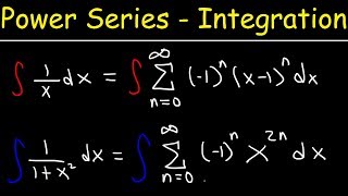 Power Series Representation By Integration  Calculus 2 [upl. by Ainehs]