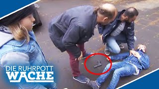 Kinder mit Waffe vor der Wache Wurde Jonas angeschossen  Die Ruhrpottwache  SAT1 [upl. by Gualterio]