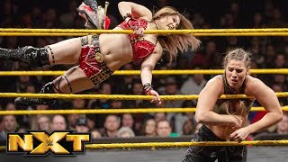 Io Shirai amp Dakota Kai vs Marina Shafir amp Jessamyn Duke WWE NXT Dec 19 2018 [upl. by Suez614]