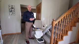 Stair Lift  Harmar Pinnacle SL600 [upl. by Ainirtac]