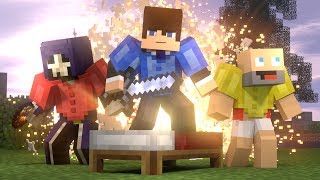 Bed Wars FULL ANIMATION Minecraft Animation Hypixel [upl. by Tebor838]