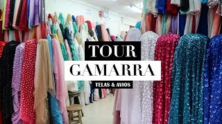 TOUR GAMARRA  Donde comprar telas y accesorios [upl. by Anemaj909]