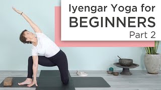 Iyengar Yoga for Beginners Part 2 with Kathy Cook HD [upl. by Sutelc978]