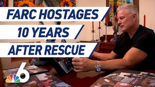 FARC Hostages Break Silence 10 Years After Rescue  NBC 6 [upl. by Nesrac]