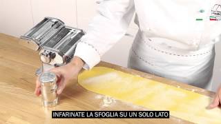 Ravioli fatti in casa con Marcato Ravioli Tablet  Video tutorial [upl. by Rocky]