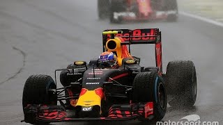 Formule1 Brazilie 2016 Race Hoogtepunten met Nederlandse verslaggeving [upl. by Keelia]