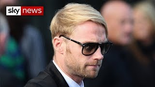 Ronan Keating pays tribute at Stephen Gatelys funeral [upl. by Harvey]