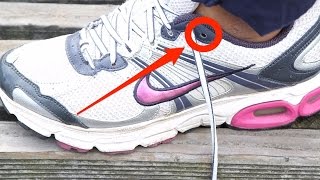 How To Use The Extra Shoelace Hole On Sneakers [upl. by Anima]