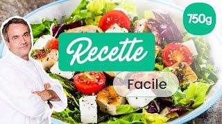 Recette facile  la salade César  750g [upl. by Trinl]