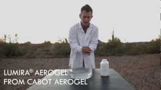 Hydrophobic Aerogel Makes Hands Waterproof [upl. by Eimarej]