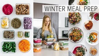 MEAL PREP for WINTER  healthy recipes  PDF guide [upl. by Lorrie]