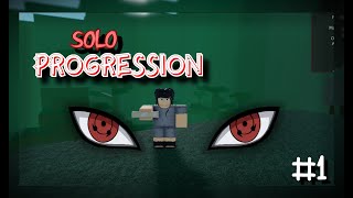 UCHIHA SOLO PROGRESSION 1ROBLOX BLOODLINES [upl. by Atinehs658]